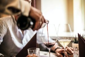 ideal wine company - wine tasting