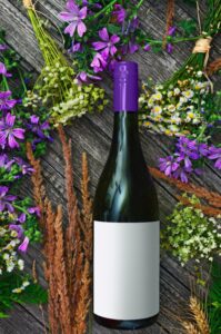 wine, flowers- Ideal Wine Company
