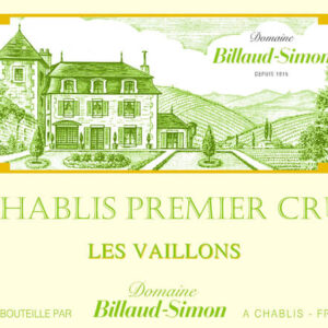2019 Domaine Billaud-Simon, Chablis Premier Cru, Vaillons 6x75cl