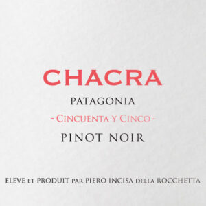 2014 Bodega Chacra, Cincuenta y Cinco Pinot Noir, Patagonia 6x75cl