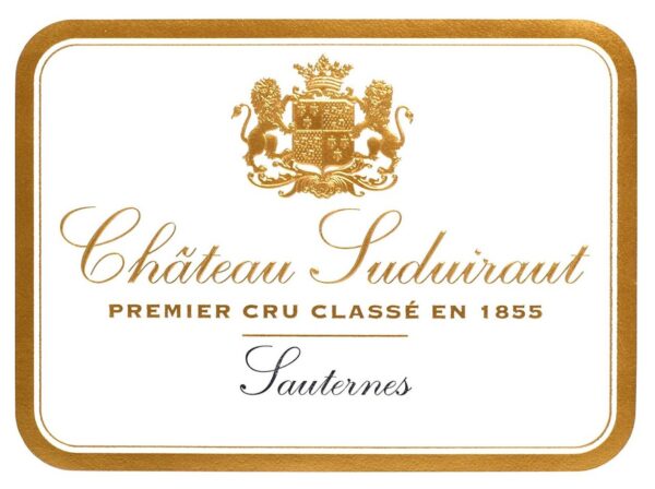 2019 Chateau Suduiraut Premier Cru Classe, Sauternes