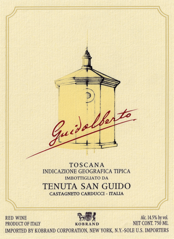 Guidalberto, Tenuta San Guido,Toscana 2021 & 2022